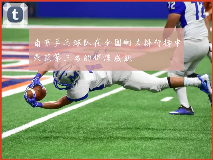 南京乒乓球队在全国耐力排行榜中荣获第三名的辉煌成就