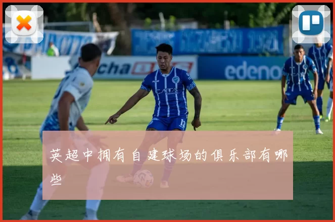 英超中拥有自建球场的俱乐部有哪些