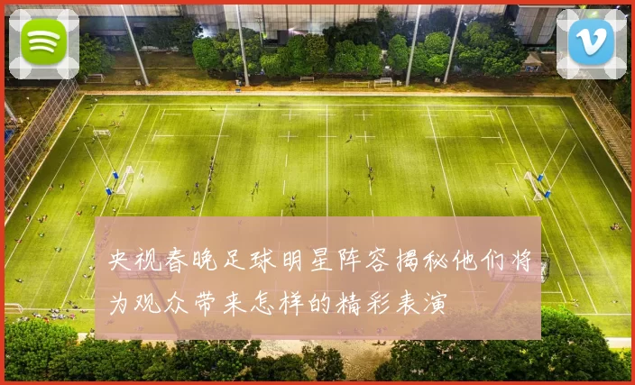 央视春晚足球明星阵容揭秘他们将为观众带来怎样的精彩表演
