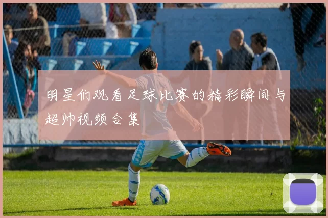 明星们观看足球比赛的精彩瞬间与超帅视频合集